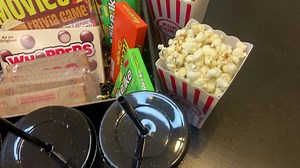 Family Movie Night Gift Box: Popcorn, Candy, Trivia Game - Etsy