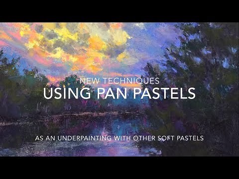 Using Pan Pastels as an Underpainting with other Soft Pastels