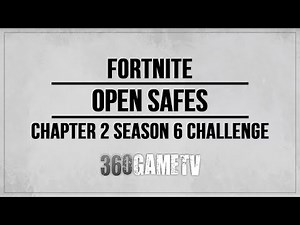 Open Safes - 12 Best Locations (Close together) - Fortnite Week 6 Challenge (Chapter 2 Season 6)