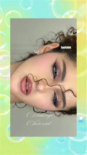 Makeups tutorial 😍#simple #easymakeuptutorial #eyemakeuptutorial #fashion #beauty