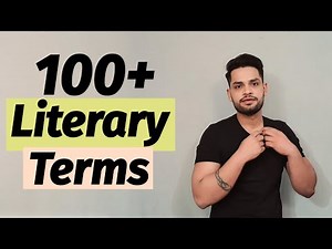 Literary Terms English literature