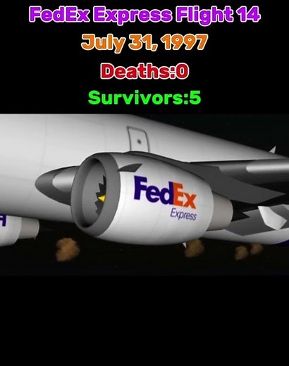 FedEx Express Flight 14 | Animation and CVR (Reconstructed CVR)