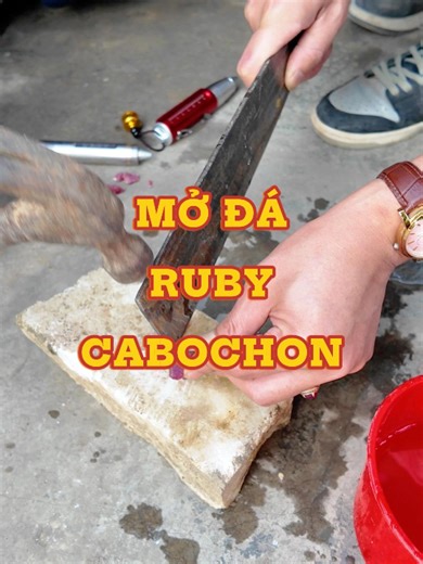 MỞ ĐÁ RUBY CABOCHON #yenbairubyvlog #THIENHAO #longervideos #learnontiktok #thienhaodaquy #chodaquy #gemstone #chodaquylucyen #rubyvlog #daquylucyen #rubyyenbai #daquyyenbai #daquy #trangsucdaquy #rubycabochon #rubylucyen