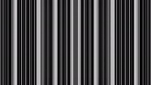 Black and White Abstraction of Black and White Divergent Lines