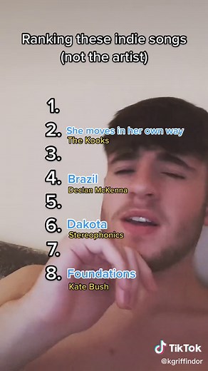 Ranking Indie Songs: A Tier List Featuring Sam Fender, The Wombats, Kate Bush, and More