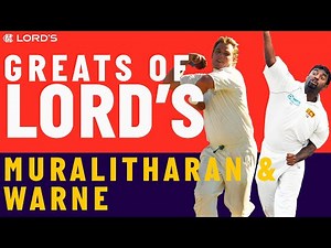 Legends of Spin | Muttiah Muralitharan vs Shane Warne | Who's The Greatest? | Lord's