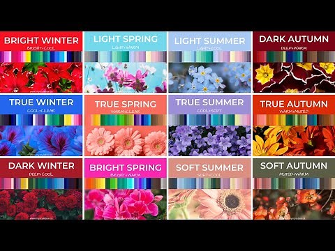 Find Your Color Season with 12-Season Color Analysis!