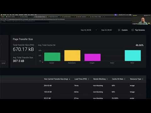 Analyze page load performance and caching with Embrace Web RUM