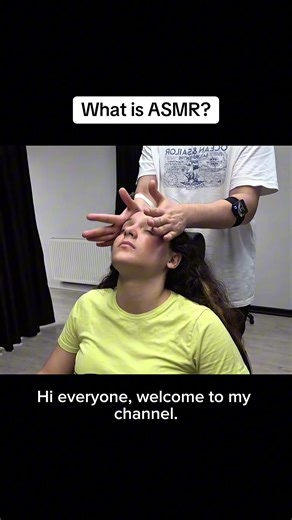 What are ASMR videos? #massage #asmr #headmassage #relaxing