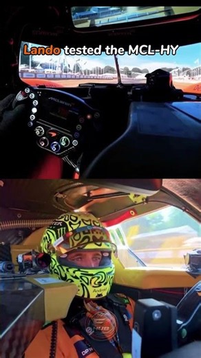 Lando Norris Meets McLaren's Future Hypercar 👀