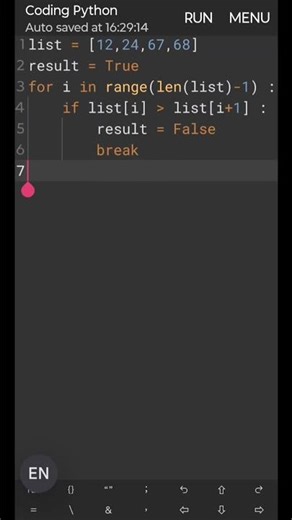 Python List Sorted Ya Nahi? Quick Check! ⏱️ (Hinglish, problem-solving)