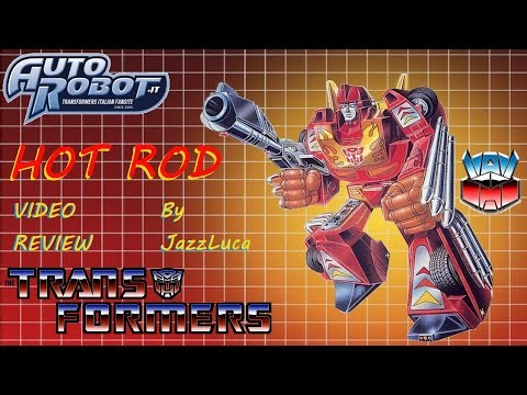 HOTROD [ FOLGORE ] Transformers G1 Autobot Car Video review ITA review