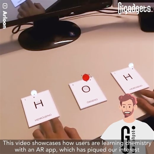 This app released 11 years ago allows students to learn chemistry with AR. Released in 2014, Arloon Chemistry is a part of the Arloon series of AR teaching software developed by WANT2B S.L. While it's still possible to download them, given that most of the software hasn't been updated for several years, there may be potential issues regarding compatibility and user experience. | GIGadgets