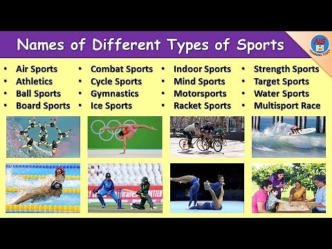 List of Sports | Different Types of Sports | 60 Sports name | Asian / Athletic Games | List of Games