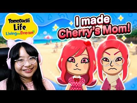 I made Cherry's Mom! - Tomodachi Life: Living The Dream