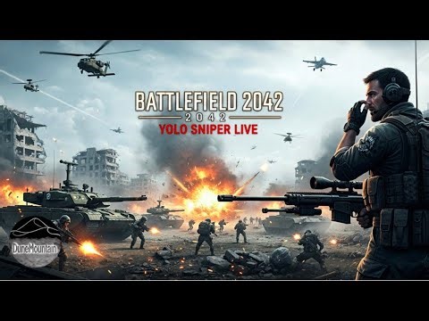 LIVE Yolo SNIPER in \\ Battlefield 2042 \\ PC \\ LIVE Dune Mountain