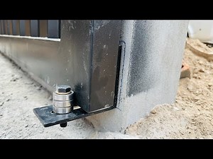 ✅Installing a sliding gate guide🚪💪