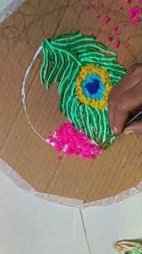 New craft idea with the use of wool#woolencraft