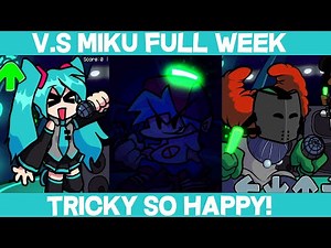 Friday Night Funkin Mod Showcase V.s Miku Full Week Update! (Hard)