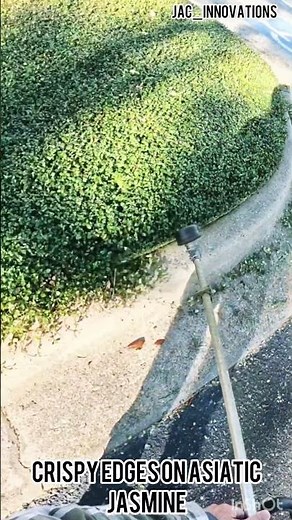 How to Edge Ground Cover with a String Trimmer #agriculturetechnology