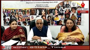 18 reactions | University of Jammu to host JK women Science Congress 2024, spotlighting STEM Achievements. | State Times | Facebook