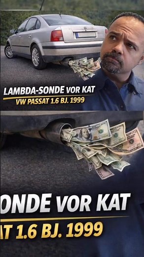 VW Passat B5 1.6 (1999) – Front Lambda Sensor Replacement | High Fuel Consumption Fix