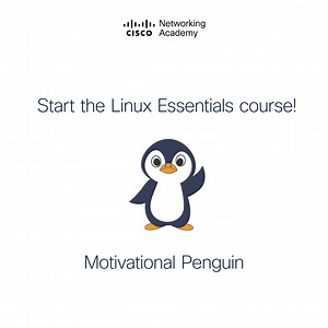 We all need a little bit of motivation sometimes...this motivational 🐧 is yours! Start the #Linux Essentials course today and fulfill your IT dreams! ➡️ http://cs.co/6181lwszS | Cisco Networking Academy