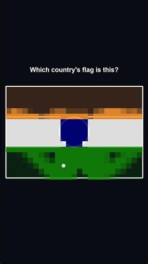 One Ball, One Flag, One Guess! 🇮🇳 | Satisfying Flag Art #shorts