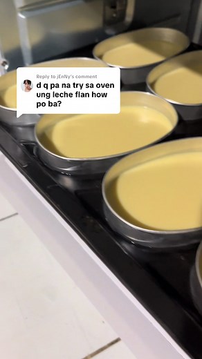 Paano Mag-Bake ng Leche Flan sa Oven