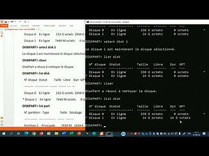 Créer une clé USB Bootable Windows 10 avec CMD