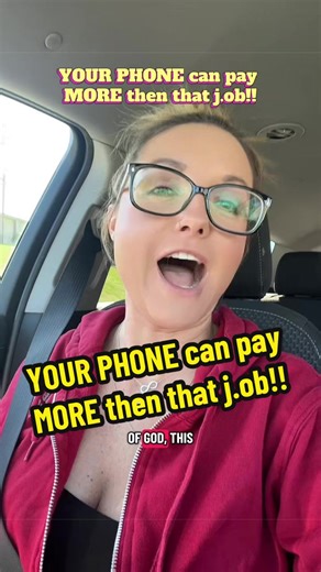 YOUR PHONE can pay MORE then that j.ob!! #makingmoneyonline #earnmoneyonline #momsmakingmoneyonline #sidehustle