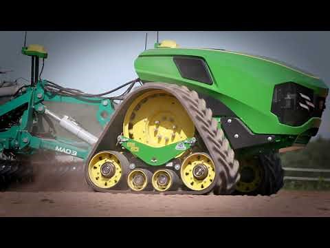 John Deere’s new kind of swarm concept for agricultural machinery - A fully electric swarm