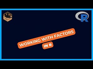 Working With Factors in R | Convert Categorical Variable into Factors