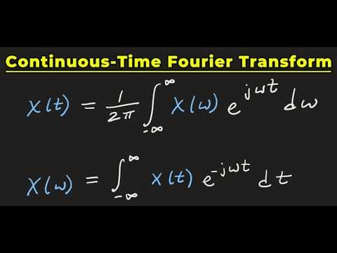 Continuous-time Fourier transform - clearly explained