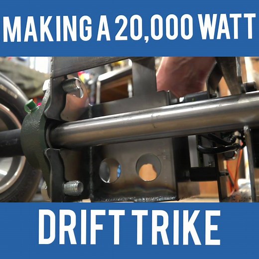 ELECTRIC DRIFT TRIKE BUILD | Colin furze