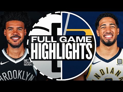 NETS at PACERS | FULL GAME HIGHLIGHTS | March 22, 2025
