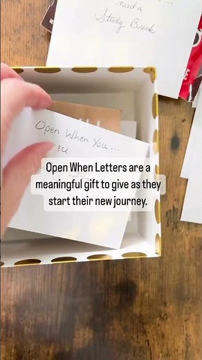 Open When Letter Ideas for College Students
