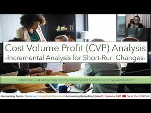 CVP Analysis | Incremental Analysis