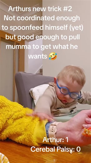 Arthur's New Trick: Overcoming Cerebral Palsy Challenges