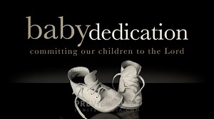 Baby Dedication - Title Graphics