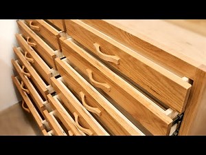 My Favorite way to Make Drawers - Kitchen Cabinets - Woodworking