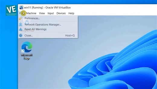 Menu ToolBar Not Showing on VirtualBox - Solved Error