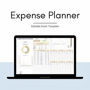 EXCEL Expense Planner | Smart Expense Tracker - Etsy UK