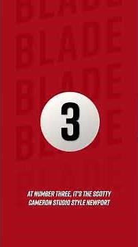 Top 5 Blade Putters of 2025! #golf #ranking