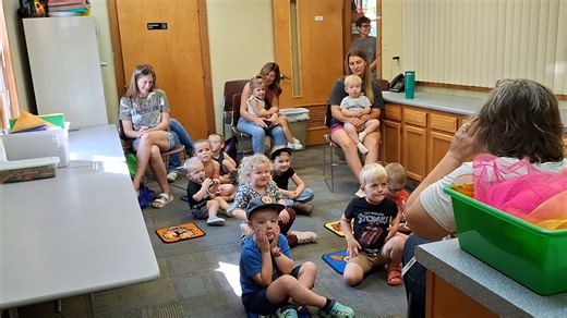A little cat fun with Chris at our Greenwich location! | Huron County Community Library