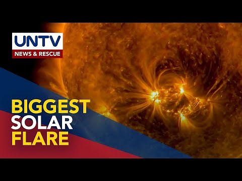 Sun emits biggest solar flare in more than 3 years narrowly misses earth