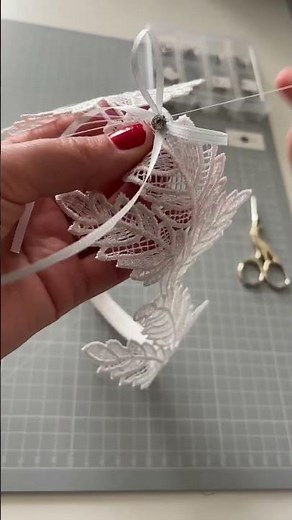 Wedding garter, Making bridal garter, Anita Benko Bridal #wedding