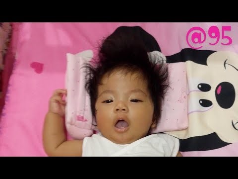 Mourning routine with our cute and adorable baby Arabella @95