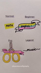 72K views · 777 reactions | what’s your favourite subject? ✨ mine was definitely art  amazing lettering ideas by @nhuandaocalligraphy  #notebooktherapy - Shop our 160GSM bujos, stamps, washi tapes, gift sets, stickers and more on our store: link in bio @notebook_therapyor visit notebooktherapy.com  #lettering #calligraphy #studyinspo #studygram #studynotes #studyideas #letteringideas | Notebook Therapy | Facebook