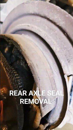 JEEP REAR AXLE SEAL REPLACEMENT